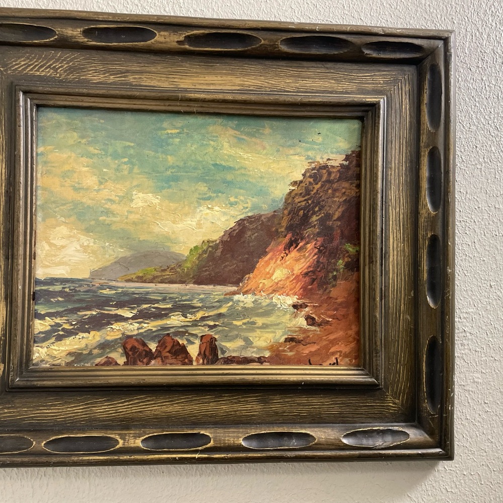Art, oil original, signed 20x17” perfect condition